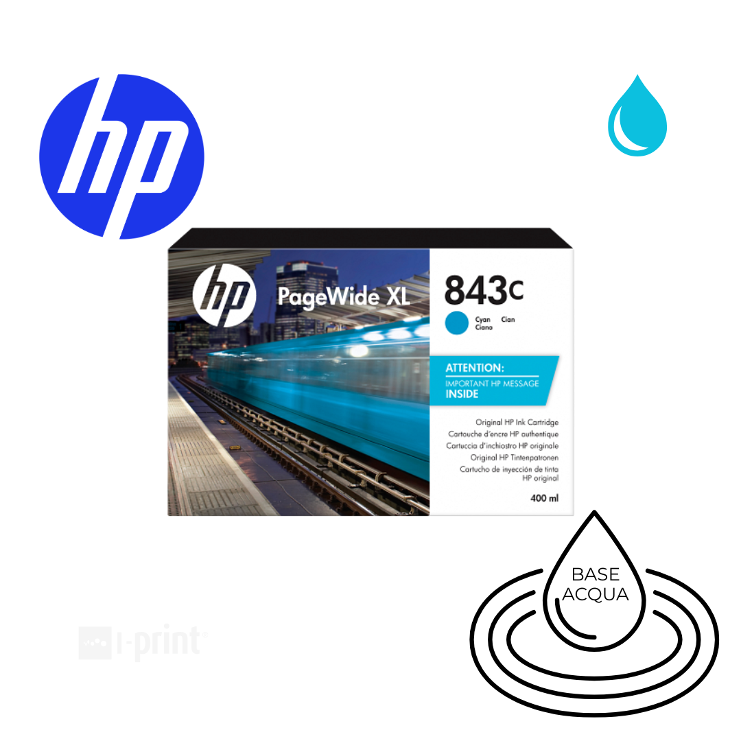 Cartucce originali HP 843C – HP PageWide XL 4000 / 4500