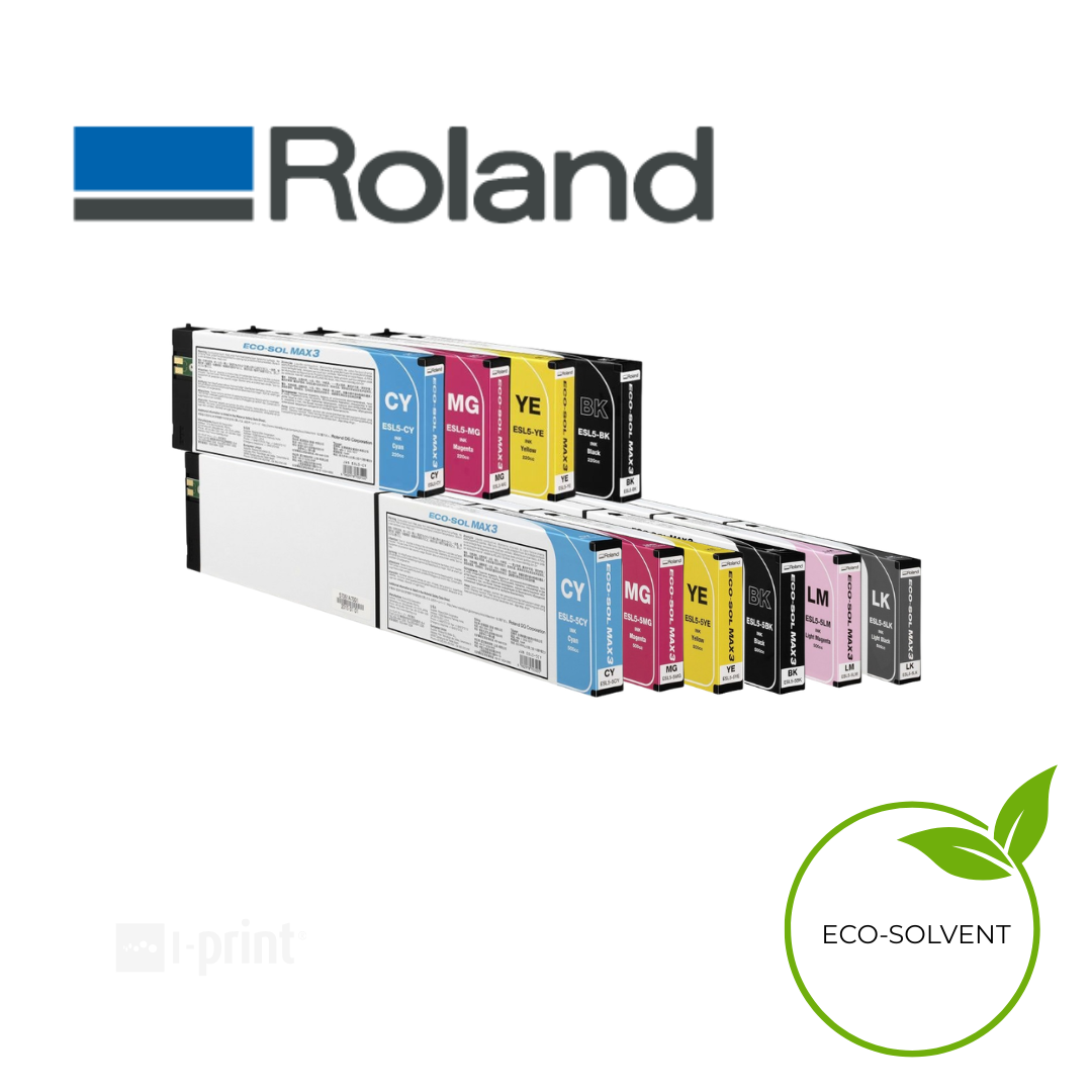 Cartucce originali Roland ECO-SOL MAX 3 – BN-20 / VersaCAMM VS-i / XR / RF