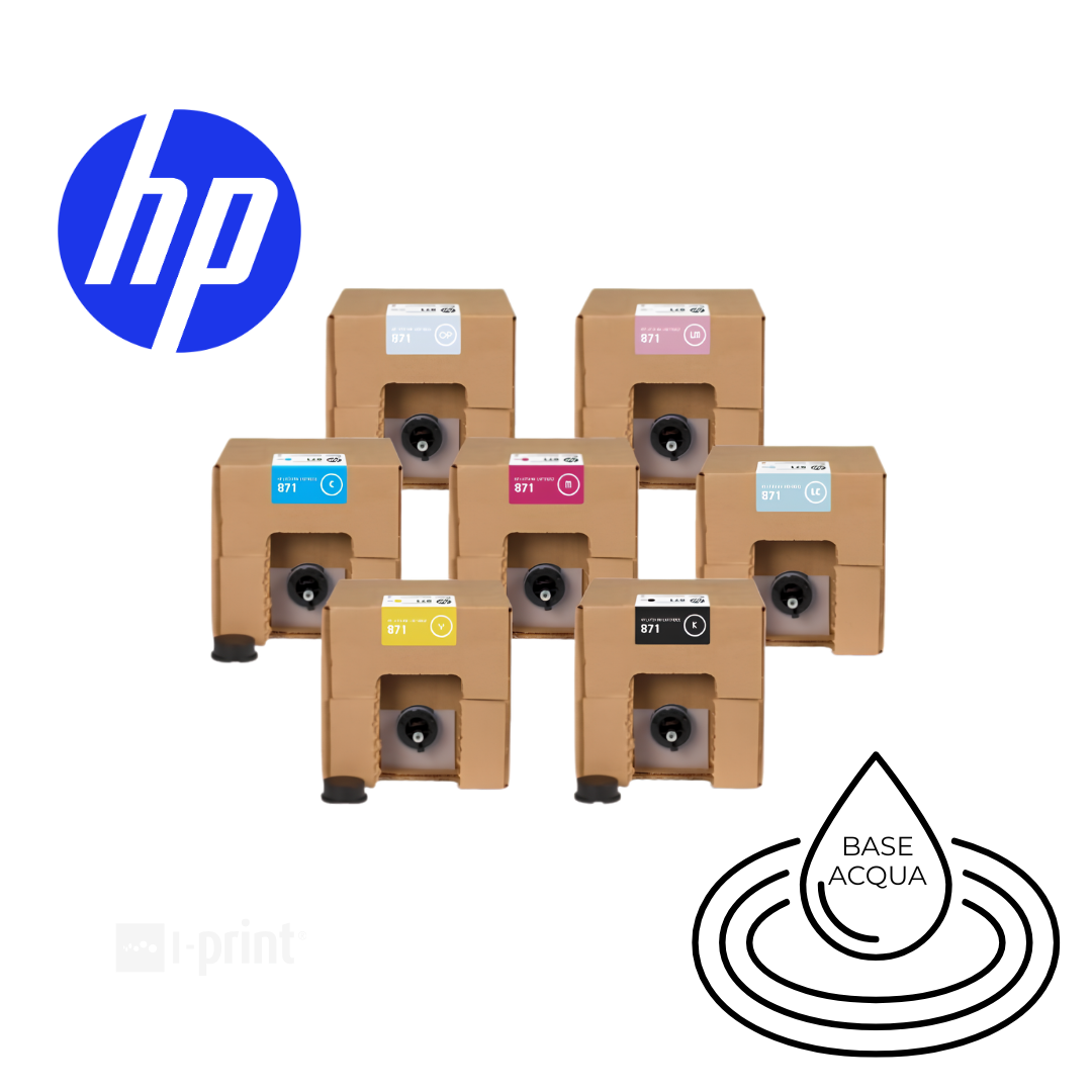 Cartucce originali HP Latex 871C – HP Latex 370 / 570