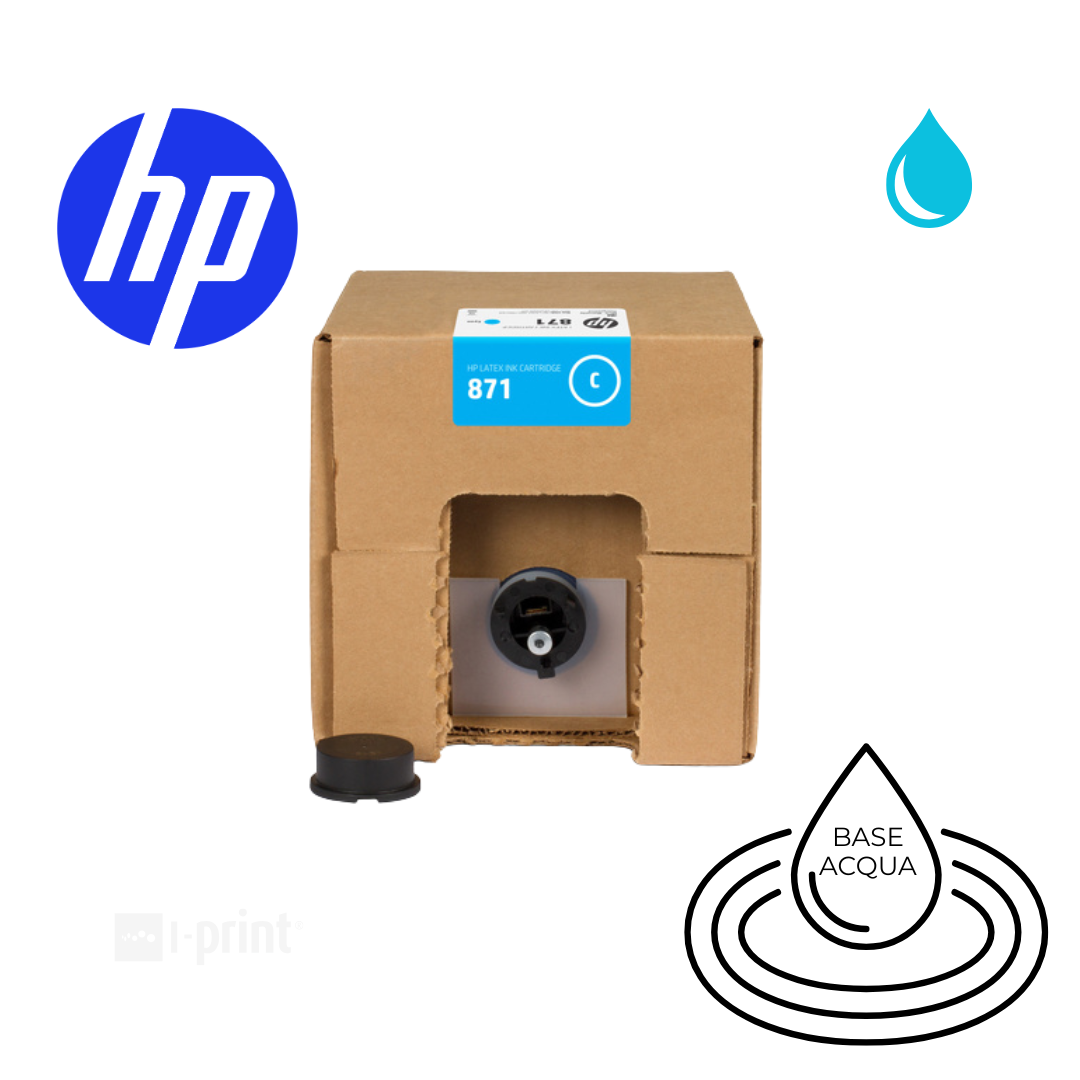 Cartucce originali HP Latex 871C – HP Latex 370 / 570