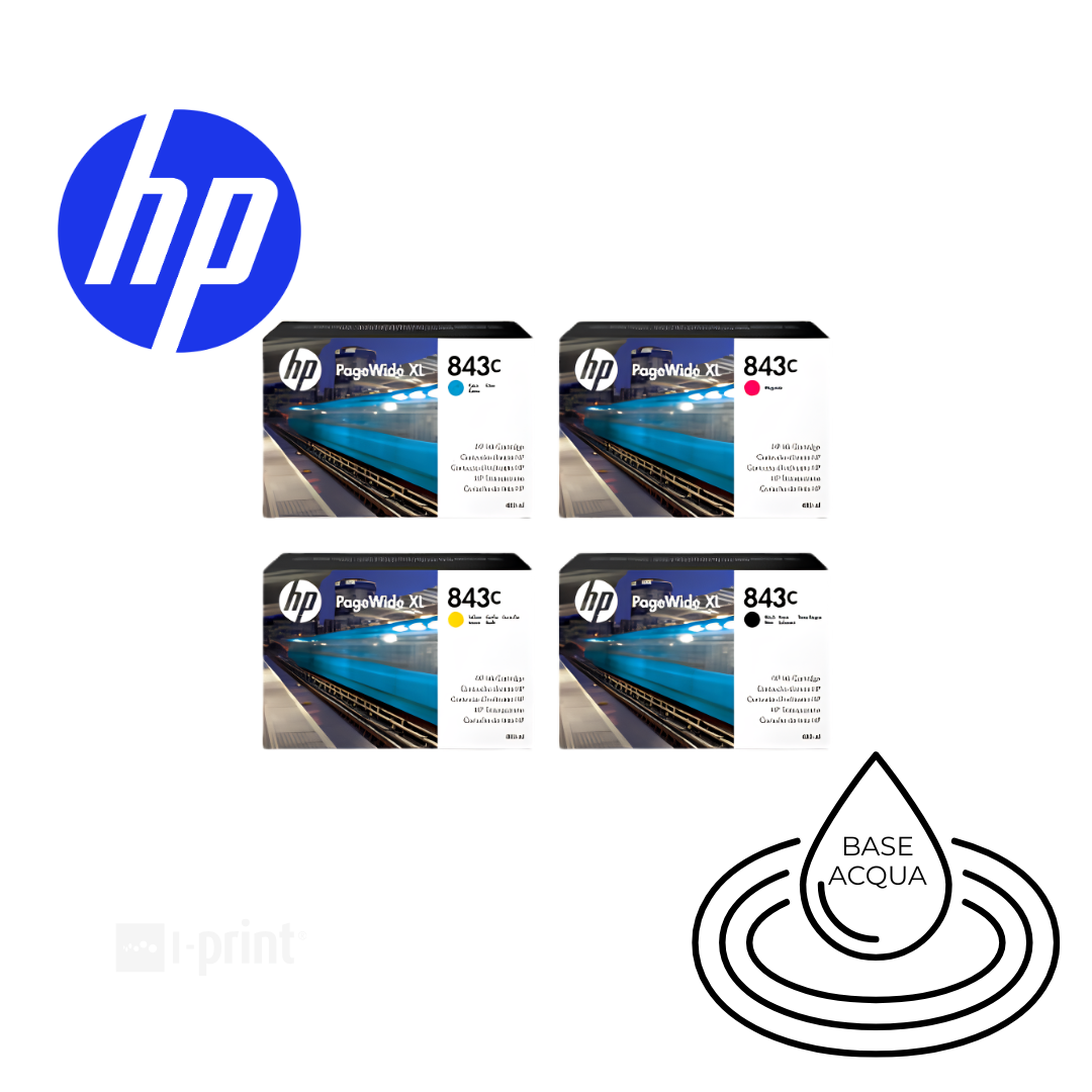 Cartucce originali HP 843C – HP PageWide XL 4000 / 4500